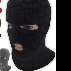 3 Hole Ski Mask 100% Acrylic